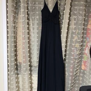 Mahina Black Maxi Dress